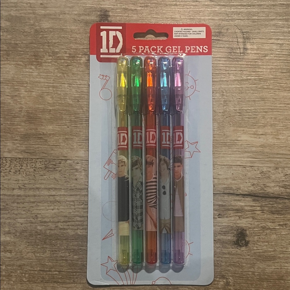 1D 5 Pack Gel Pens
